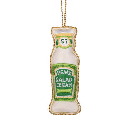 Heinz Salad Cream Embroidered Decoration