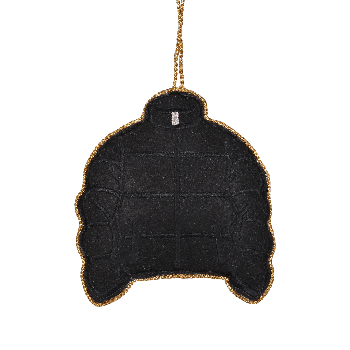 Puffer Jacket Embroidered Decoration