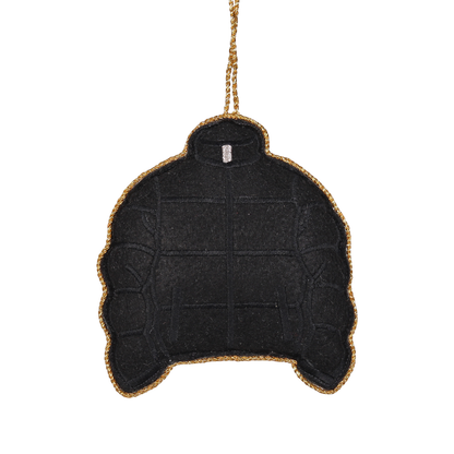 Puffer Jacket Embroidered Decoration