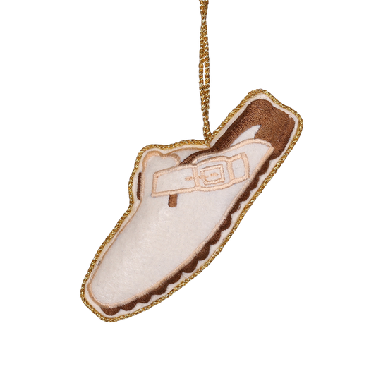 Sandal Embroidered Decoration