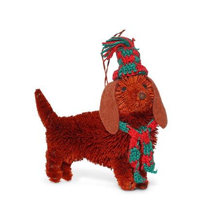 Bristle Dachshund Decoration