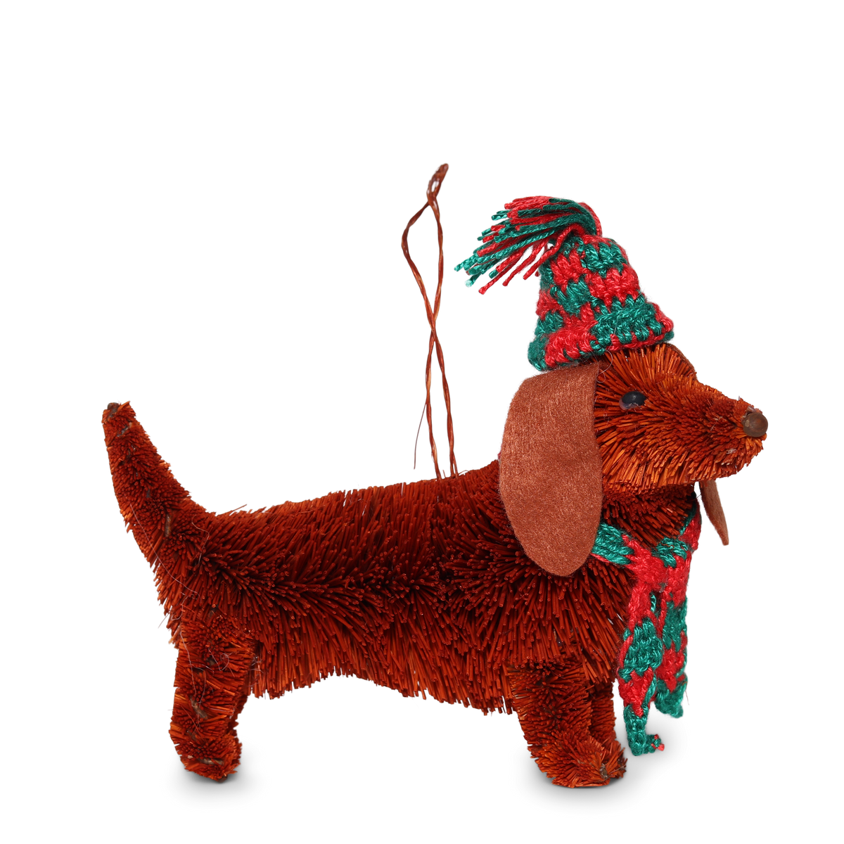 Bristle Dachshund Decoration