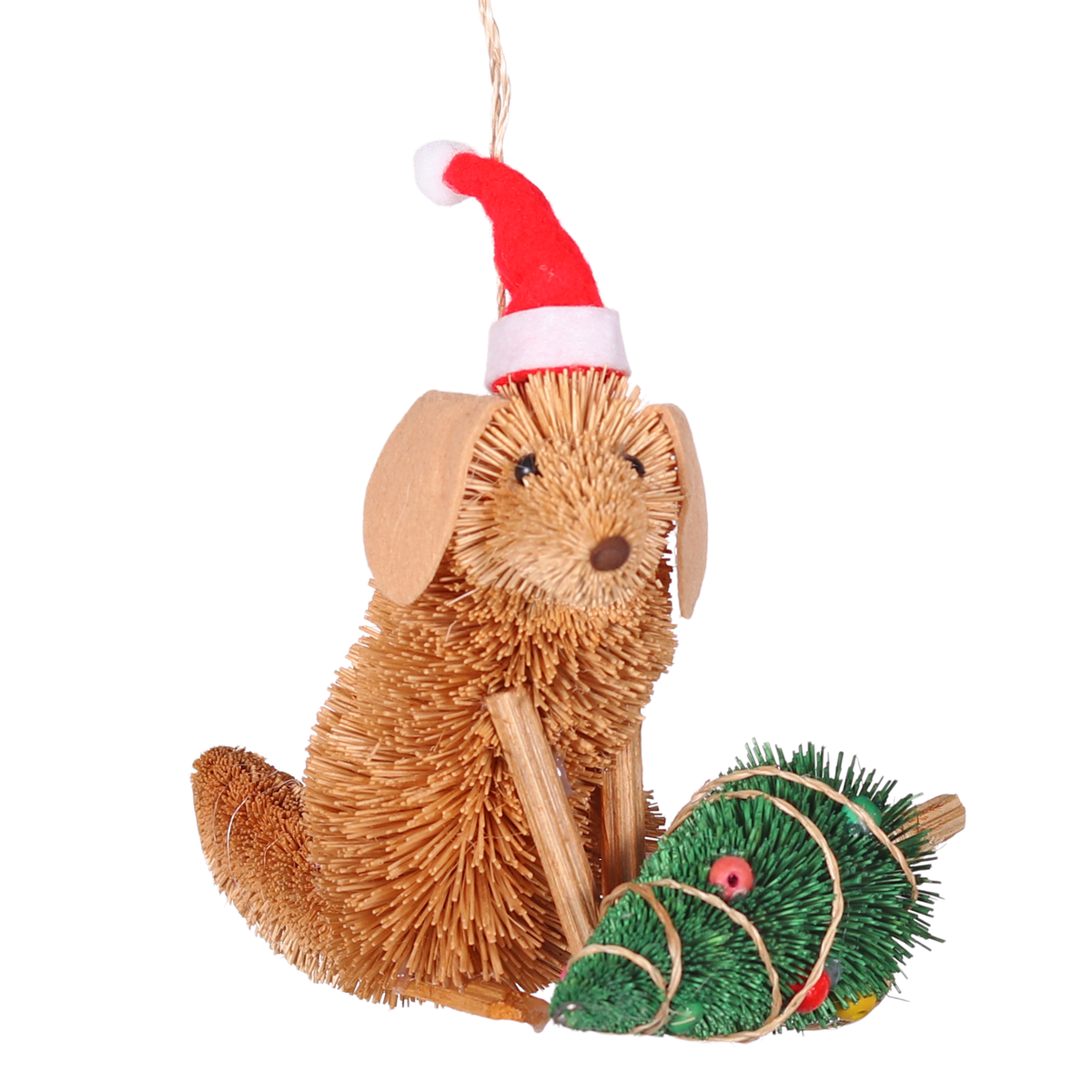 Bristle Golden Retriever Decoration