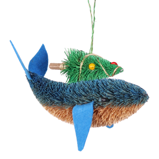 Bristle Whale Decoration