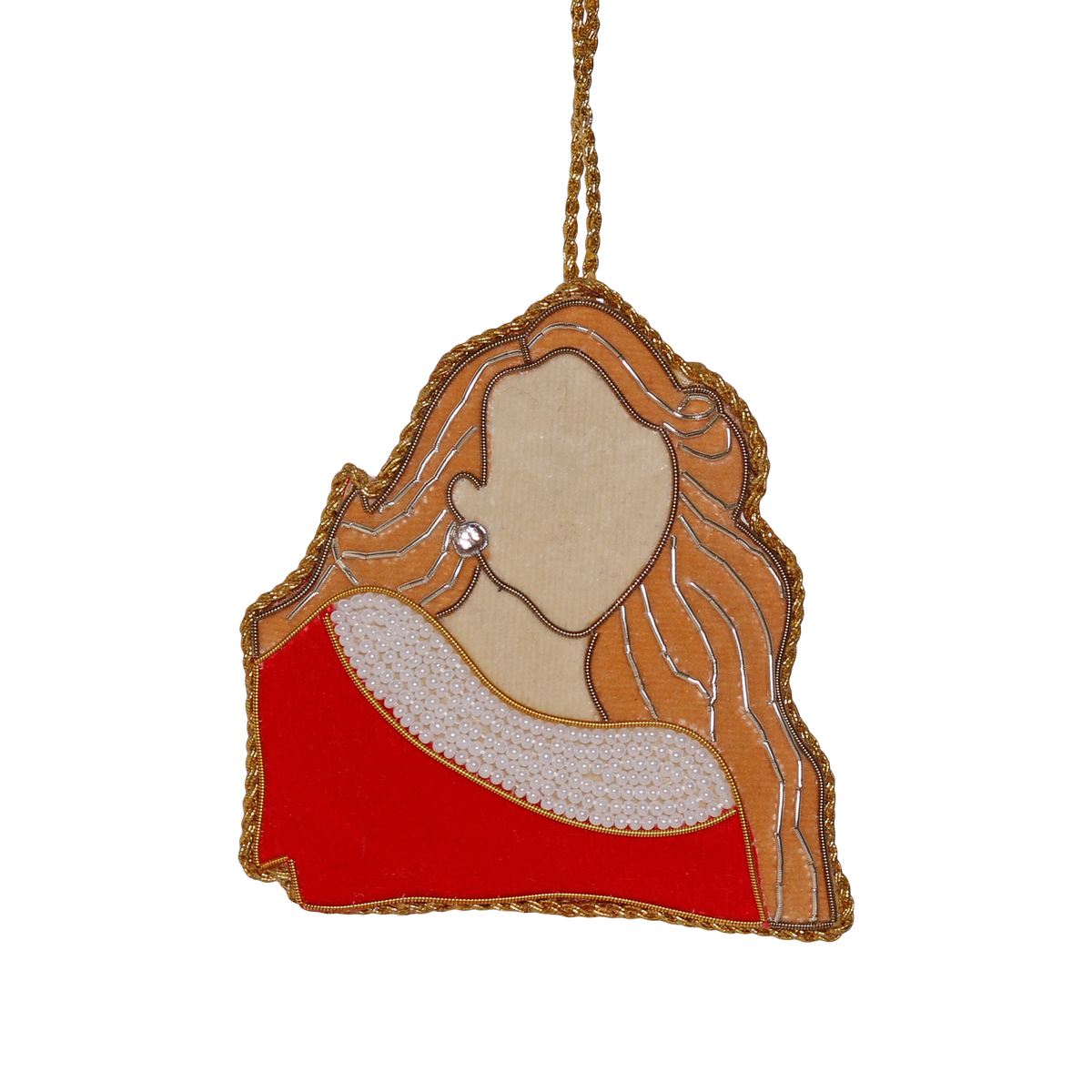 All I Want for Christmas Embroidered Decoration
