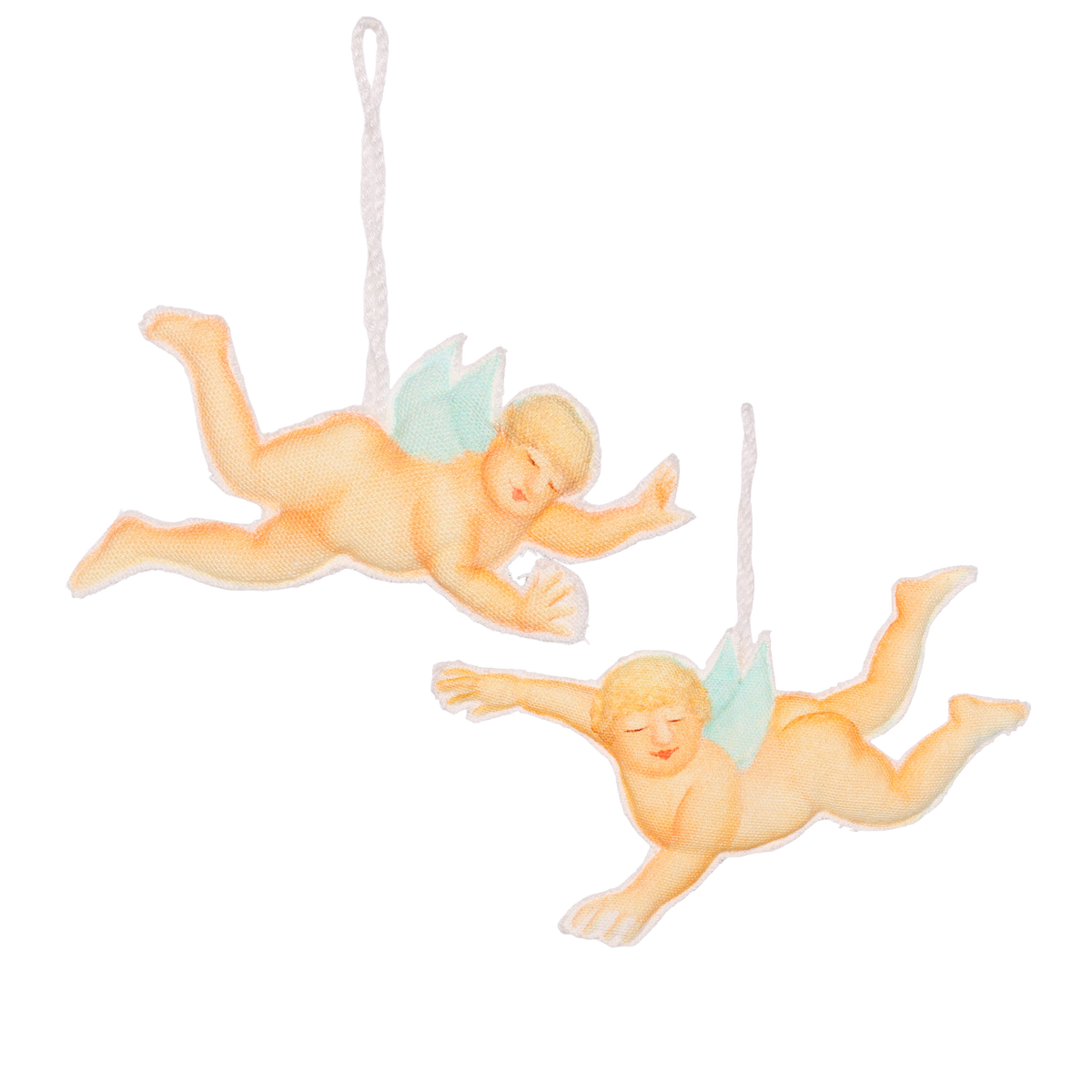 Beryl Cook Cherubs Fabric Decoration