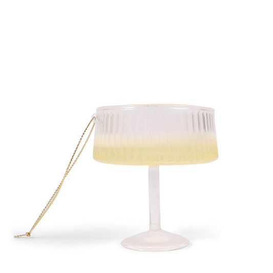 Champagne Coupe Glass Decoration