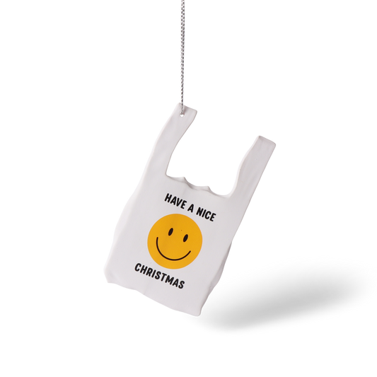 Have A Nice Christmas Bag Resin Decoration
