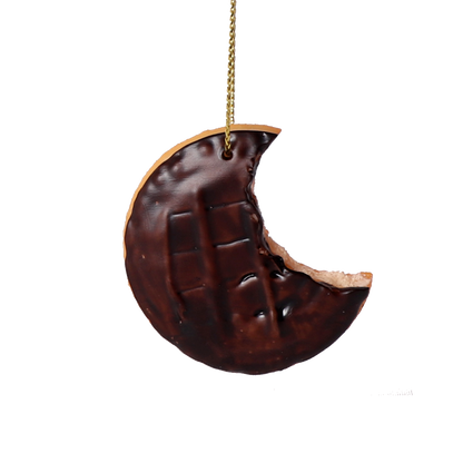Jaffa Cake Resin Decoration