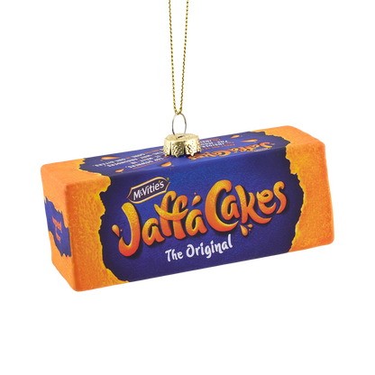 Jaffa Cakes Glass Decoration