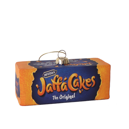 Jaffa Cakes Glass Decoration