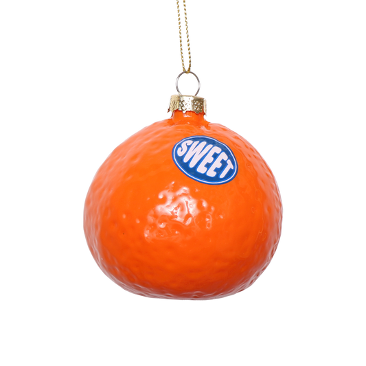 Sweet Satsuma Glass Decoration