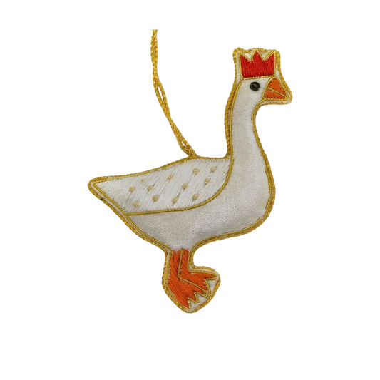 Goose Embroidered Decoration