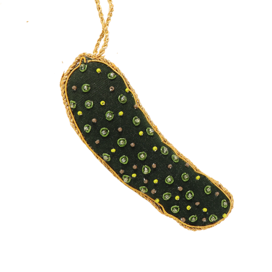Pickle Embroidered Decoration