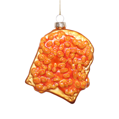 Beans on Toast Glass Decoration