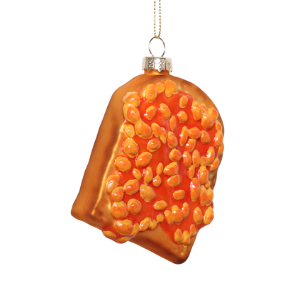 Beans on Toast Glass Decoration