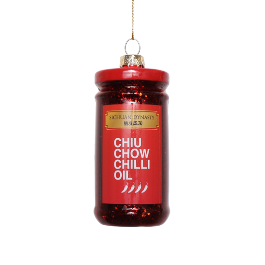 Chilli Oil Glass Decoration