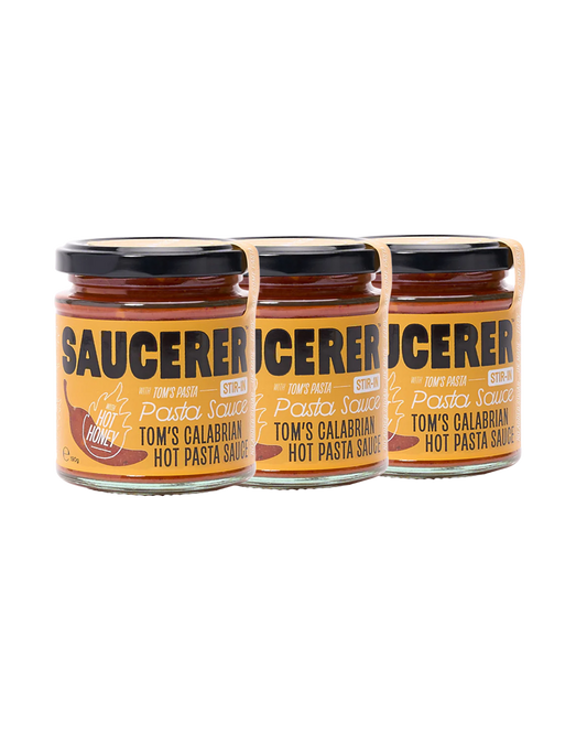 The Saucerer's Pasta Sauce Trio