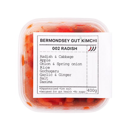 Bermondsey Gut Kimchi 002 Radish Kkakduki Vegan