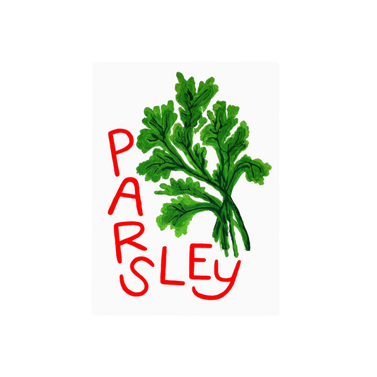Parsley Herb Print