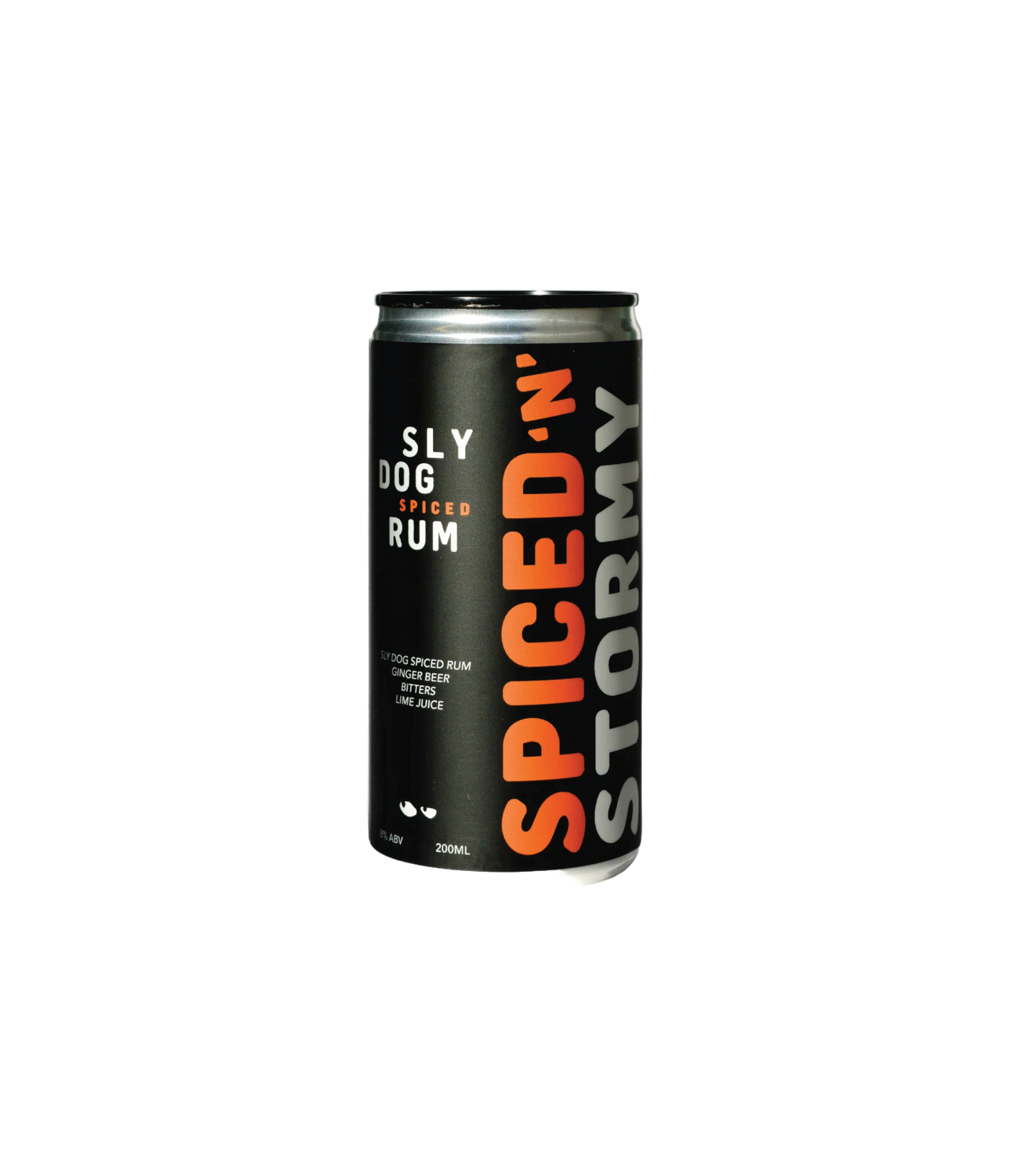 Spiced 'n' Stormy Rum Cocktail