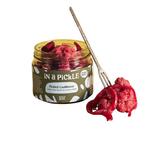 Pickled Pink Cauliflower
