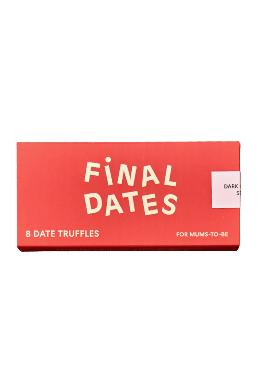 DARK CHOCOLATE SEA SALT DATE TRUFFLES