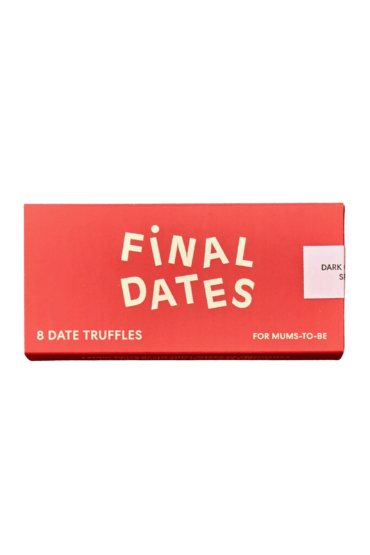 DARK CHOCOLATE SEA SALT DATE TRUFFLES