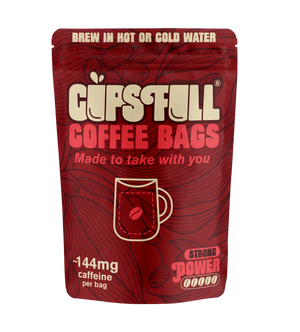 Cups Full Coffee Bags