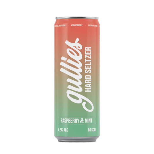 Gullies Hard Seltzer - Raspberry & Mint