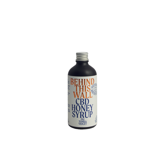 Behind This Wall CBD Honey Syrup – Fig, Tonka, Violet