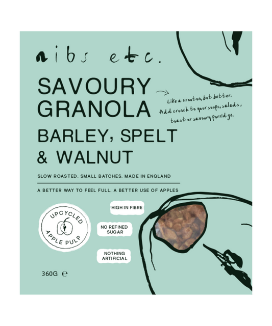 Barley, Spelt & Walnut Savoury Granola
