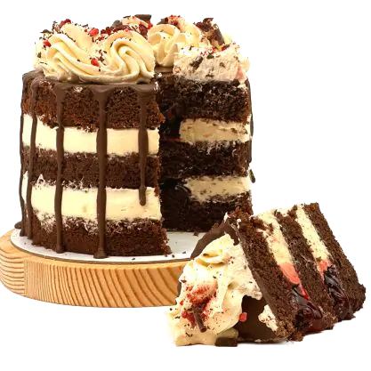 Black Forest Bento Cake - 5 inch