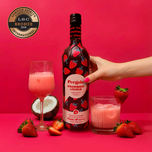 Vegan Strawberry Tequila Cream