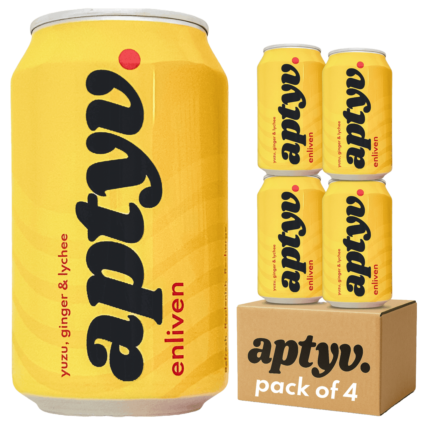 Aptyv Enliven – Focus Functional Drink 4 x 330ml