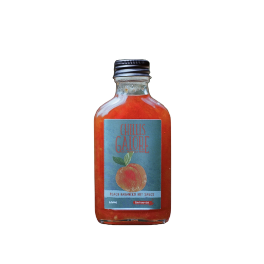 Peach Habanero Hot Sauce (Hot) 100ml