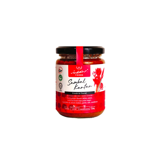 Malaysian Sambal Kantan (Torch Ginger Flower)