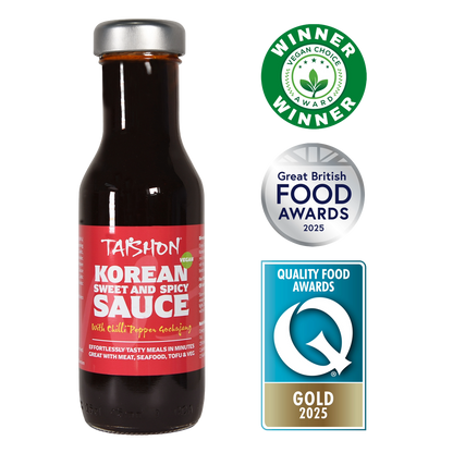 TAISHONS KOREAN SWEET AND SPICY SAUCE WITH CHILLI PEPPER GOCHUJANG LARGE BOTTLE