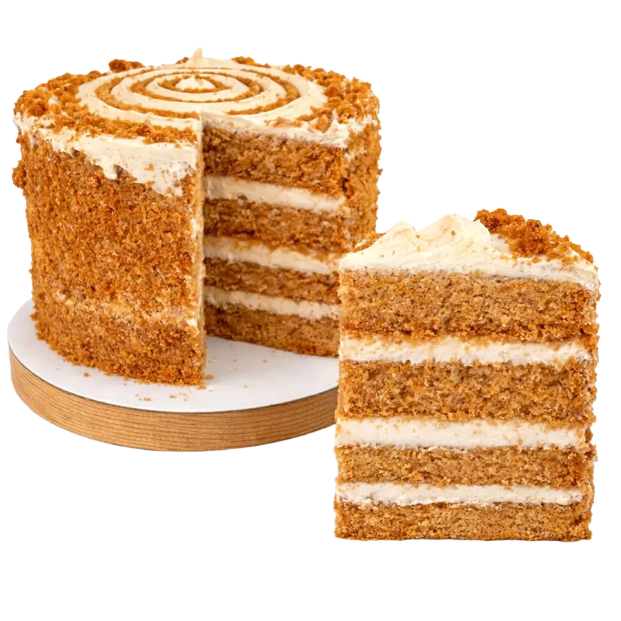 Cinnamon Bun Bento Cake - 5 inch