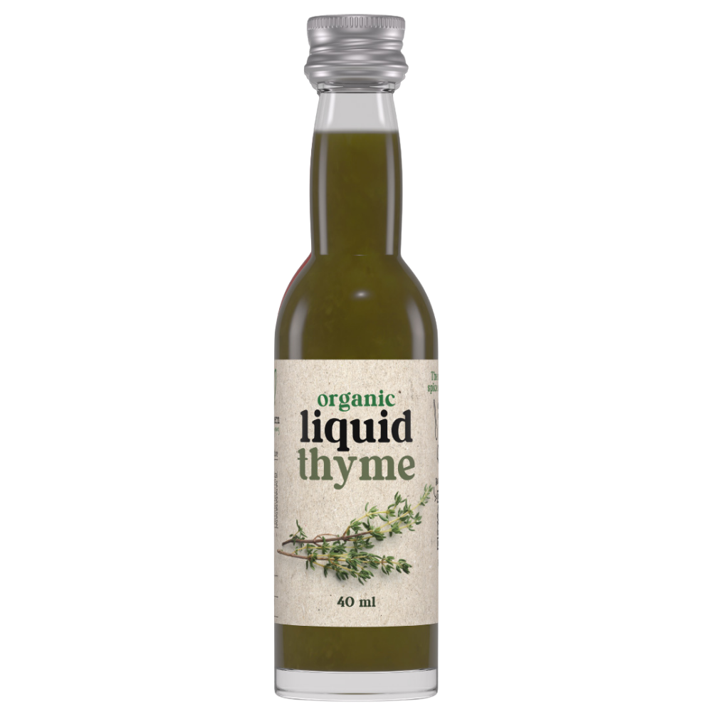 Organic Liquid Herb Thyme, 12 x 40ml