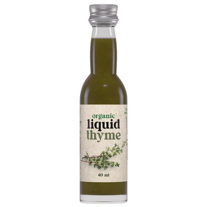 Organic Liquid Herb Thyme, 12 x 40ml