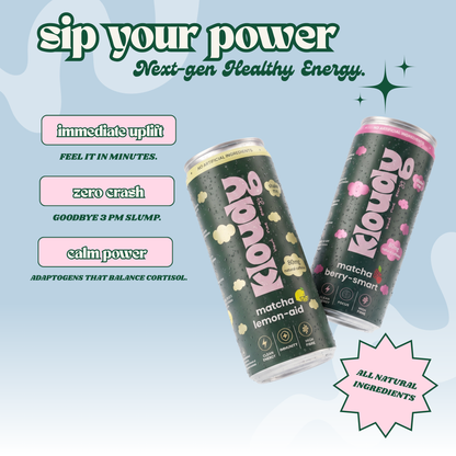 Kloudy Matcha Variety Pack - Healthy Matcha Energy Dirnk