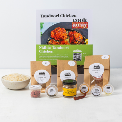 Indian Tandoori Chicken Recipe Kit | Cookaway