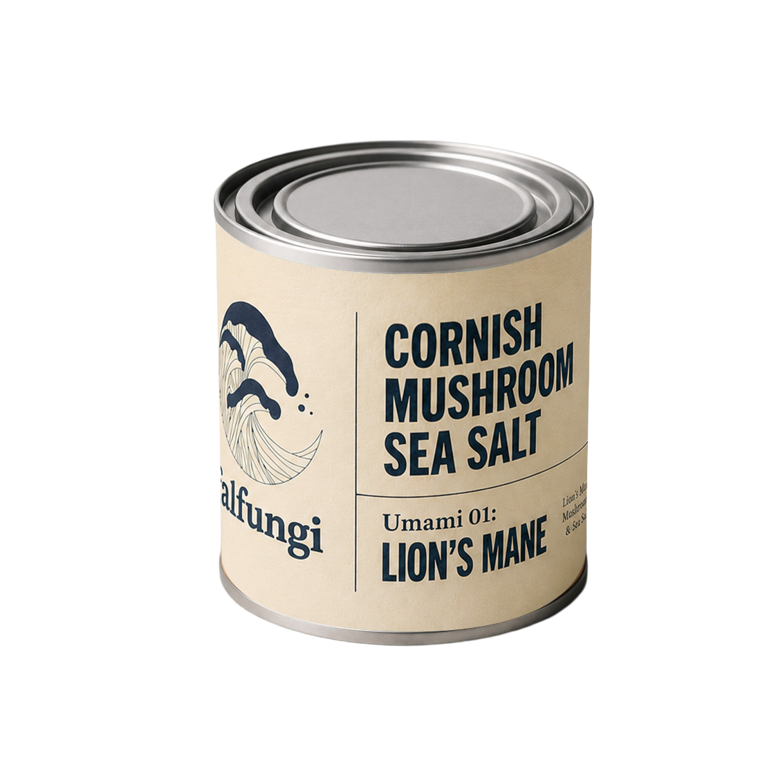 Cornish Mushroom Sea Salt Umami no 1: Lion’s mane