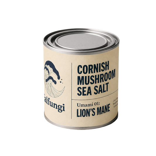 Cornish Mushroom Sea Salt Umami no 1: Lion’s mane