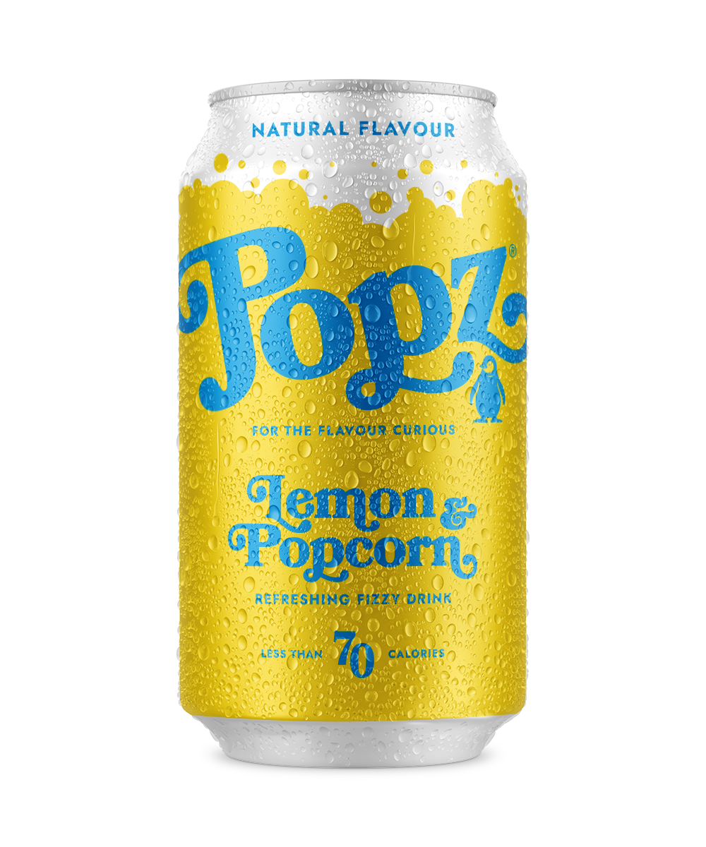 Lemon Popcorn Fizzy Drink (12 cans)
