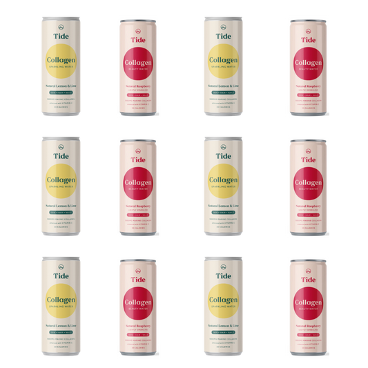 Variety Pack Tide Sparkling Collagen Water