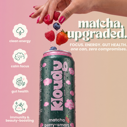 Kloudy Matcha Berry Smart Healthy Energy Drink
