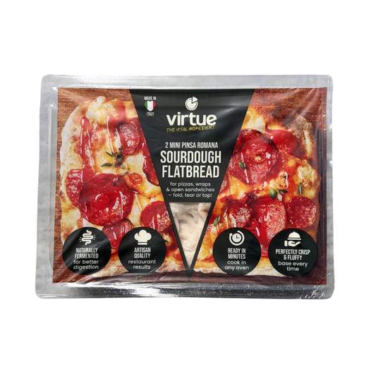 Mini Pinsa Romana Sourdough Ambient Flatbread (2x130g)