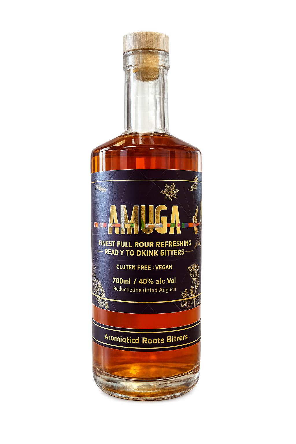 Amuga Aromatica Roots Bitters - 700ml